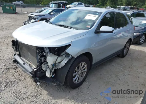 2018 Chevrolet Equinox Lt из США, поврежденный, VIN 3GNAXJEV0JL176455